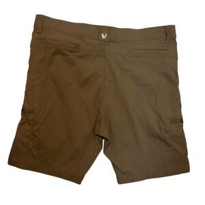 Wrangler Mens Performance Cargo Shorts 40 Khaki Stretch Utility Outdoor Hiking